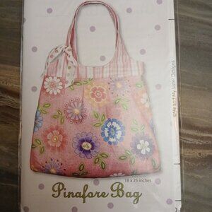 PURSE SEWING PATTERNS Carry-All Pinafore Midge Bobbi's Swag Bag Tote Shoulder...